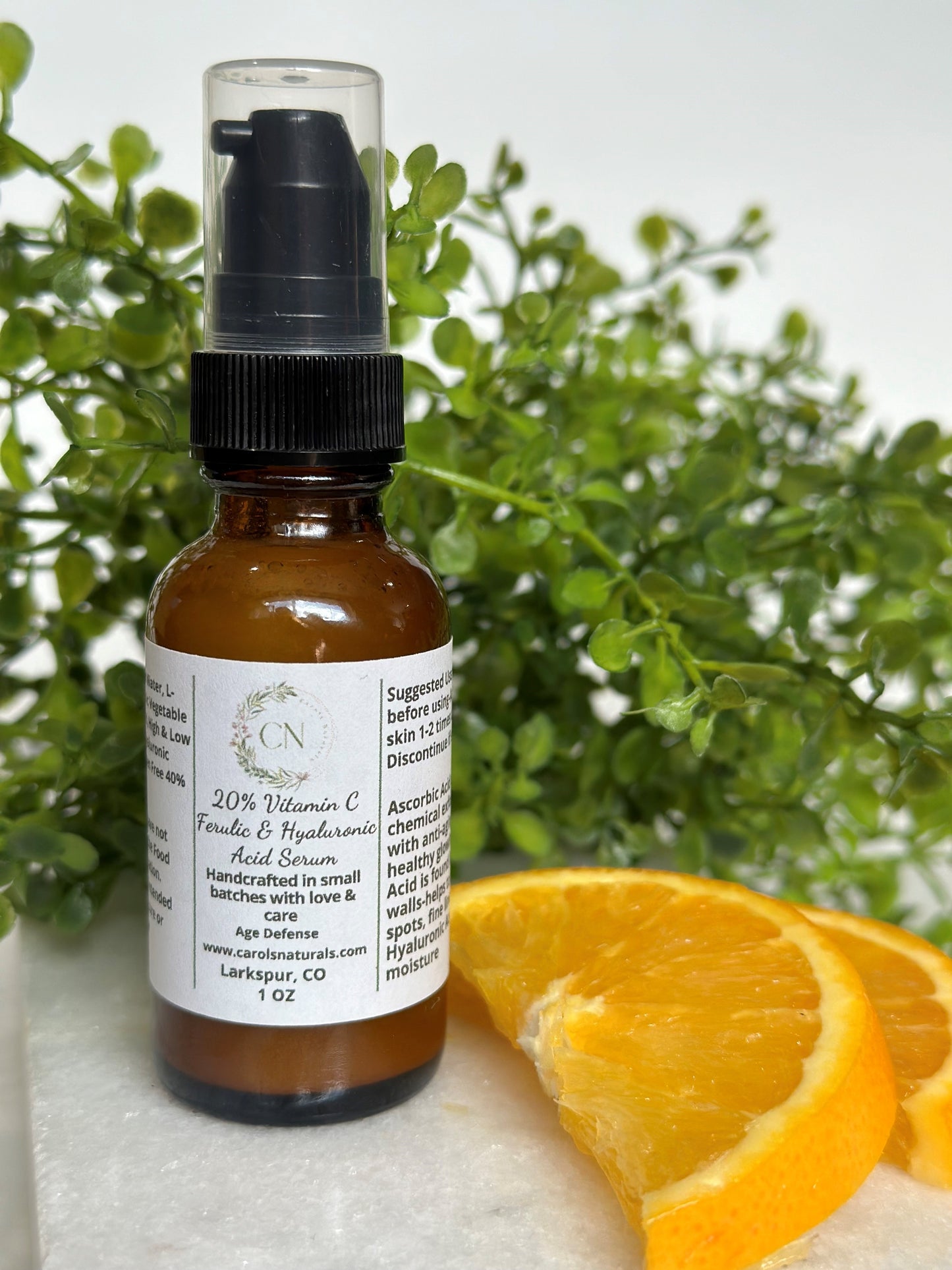 Vitamin C 20% with Ferulic & Hyaluronic Acid Serum