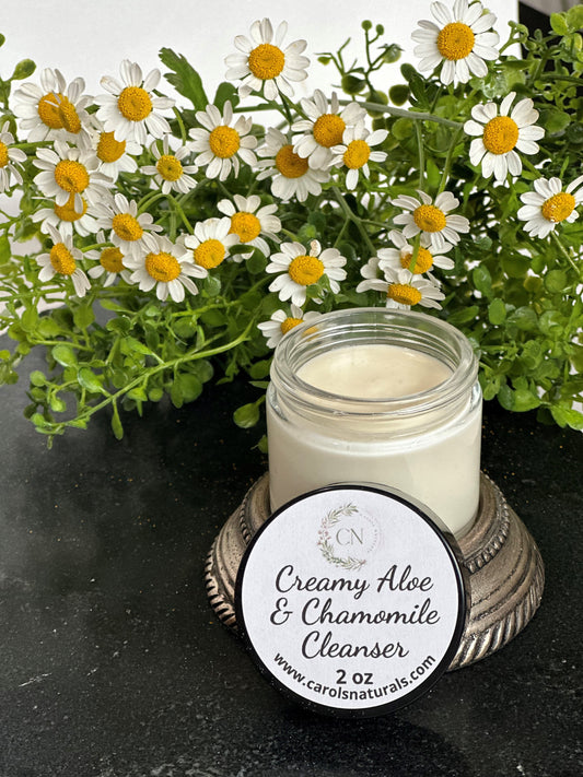 Creamy Aloe & Chamomile Facial Cleanser