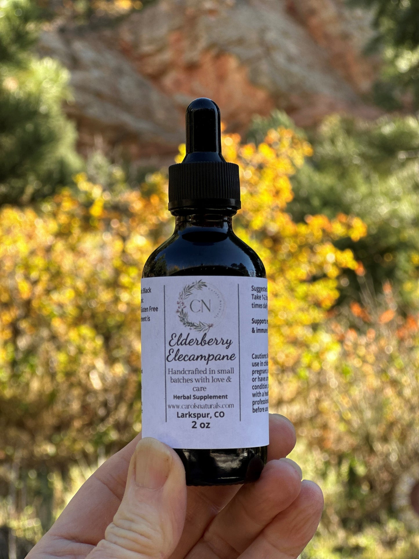 Elderberry Elecampane Tincture