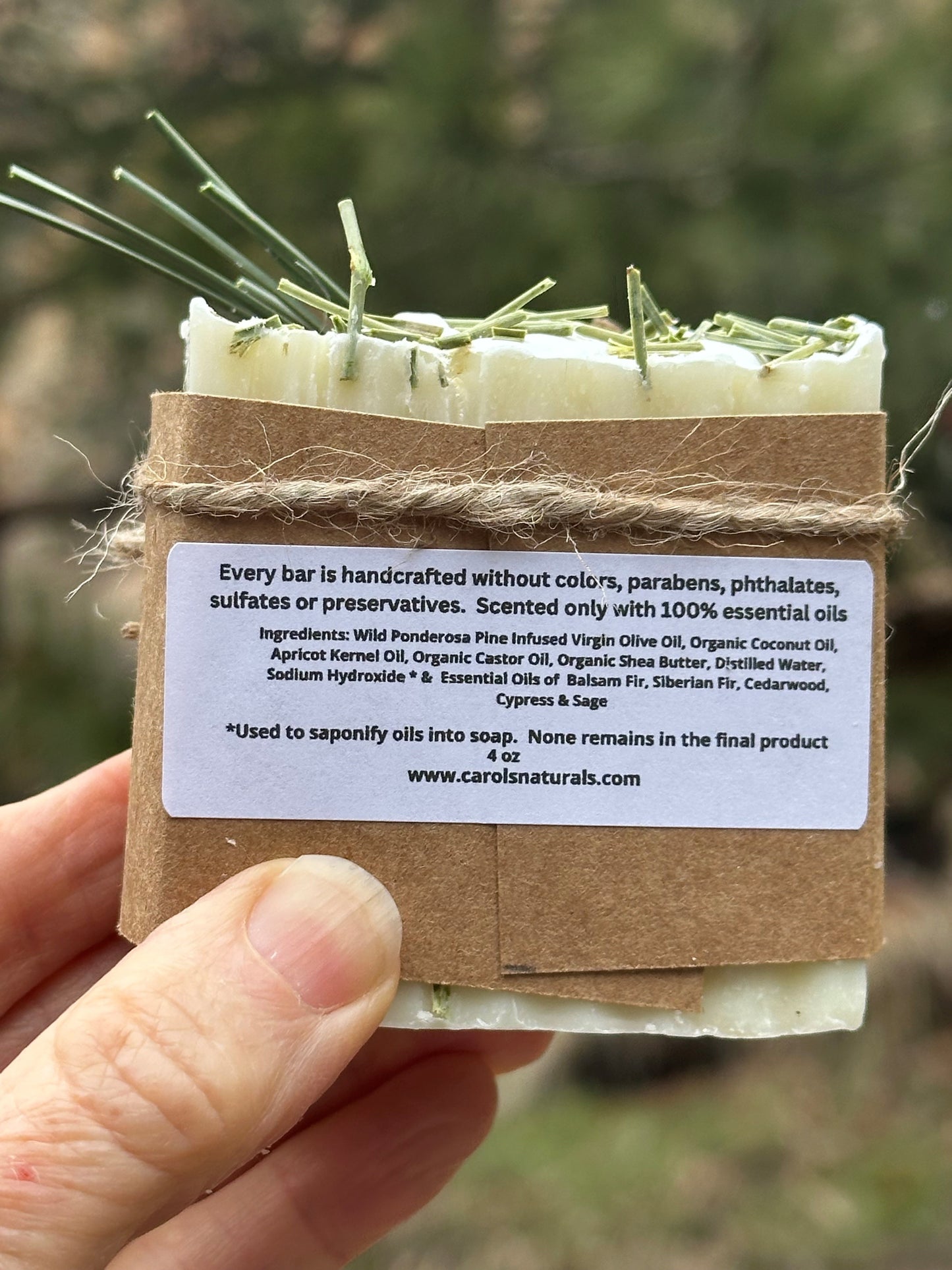 Fresh Ponderosa Pine Soap