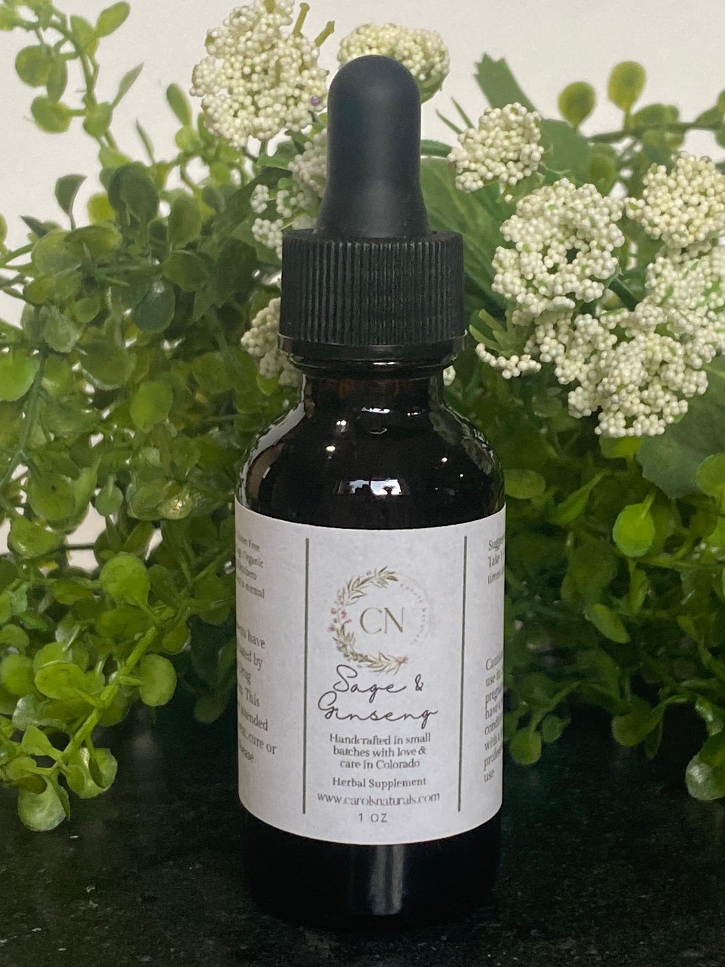 Sage & Ginseng Herbal Tincture